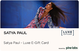 Satya Paul- LUXE E-Gift Card (Instant Voucher)
